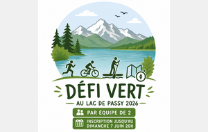 DEFI VERT Lac  de PASSY 2026