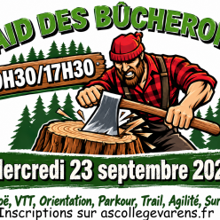 RAID des BUCHERONS  MERCREDI 23 SEPT 2026
